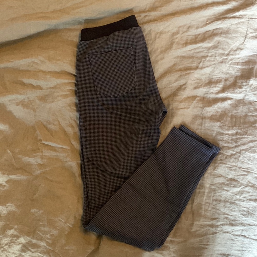 Uniqlo drawstring cotton dress leggings